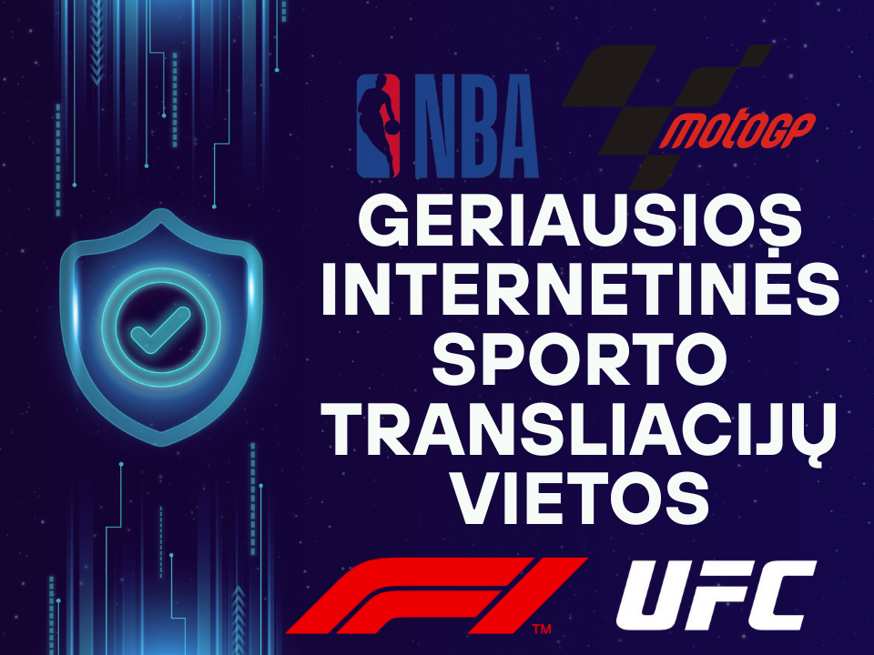 Geriausios internetinės sporto transliacijų vietos