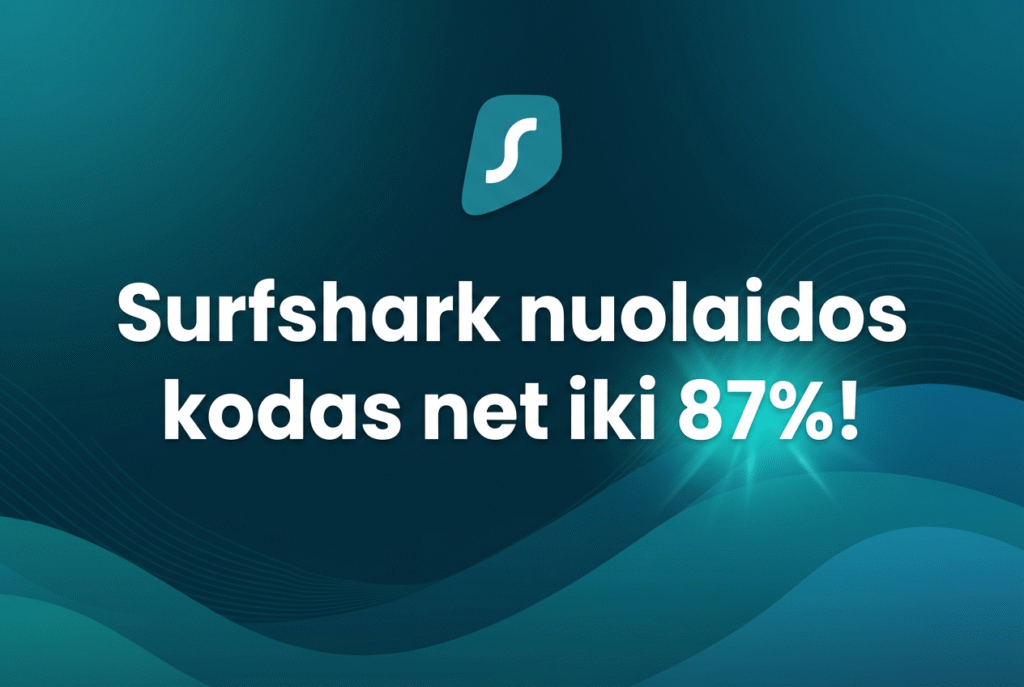 surfshark nuolaidos kodas